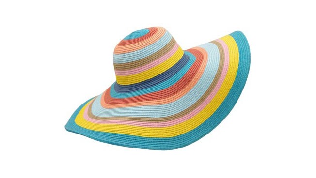 大沿沙灘帽，大沿草帽