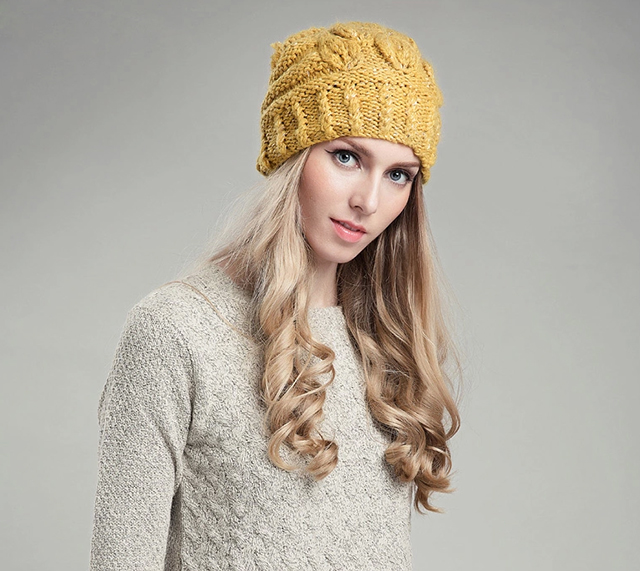 秋冬保暖又時髦，一頂針織帽就足夠！